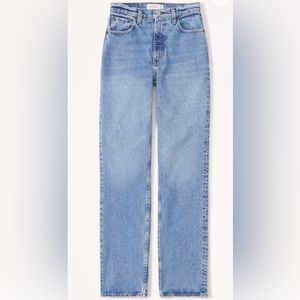 Ultra 90s high rise medium wash jean